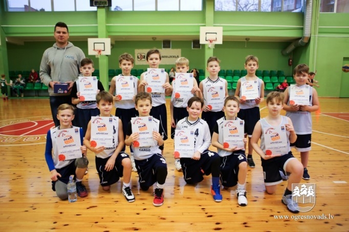 Ogrē cīnās par "Mini kausu" basketbolā
