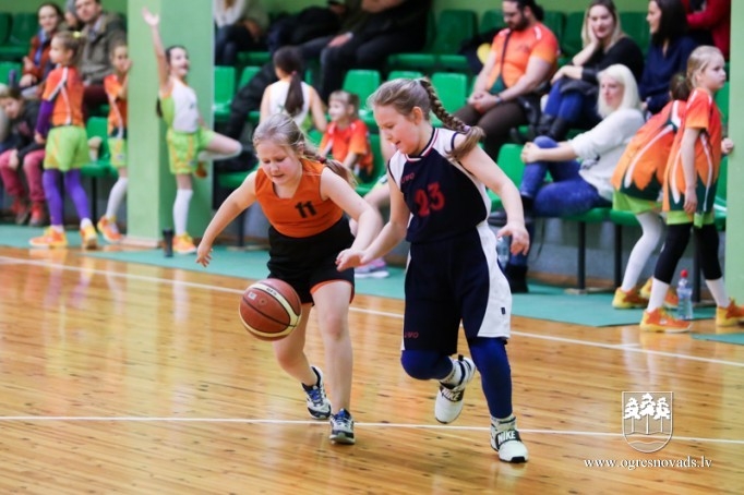 Ogrē cīnās par "Mini kausu" basketbolā