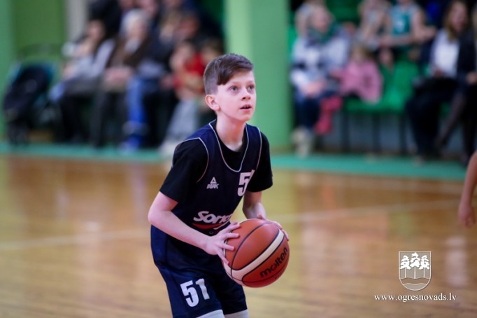 Ogrē cīnās par "Mini kausu" basketbolā