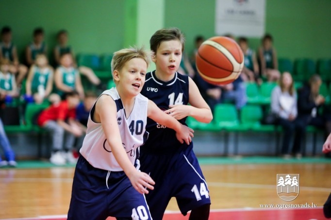 Ogrē cīnās par "Mini kausu" basketbolā