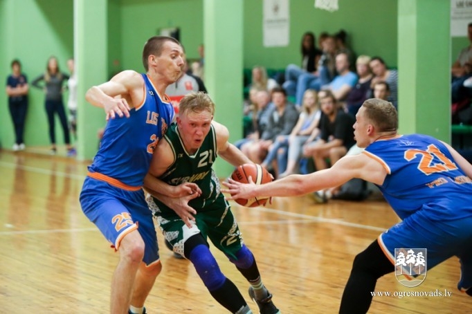 Par Ogres čempioni basketbolā kļūst "Los OG3R"