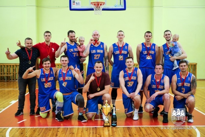 Par Ogres čempioni basketbolā kļūst "Los OG3R"