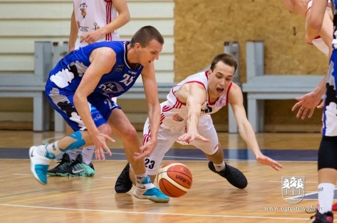 Ogres novada basketbola izlase spēles Latvijas Olimpiādē