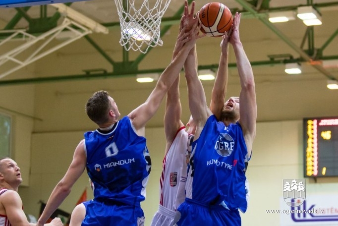 Ogres novada basketbola izlase spēles Latvijas Olimpiādē
