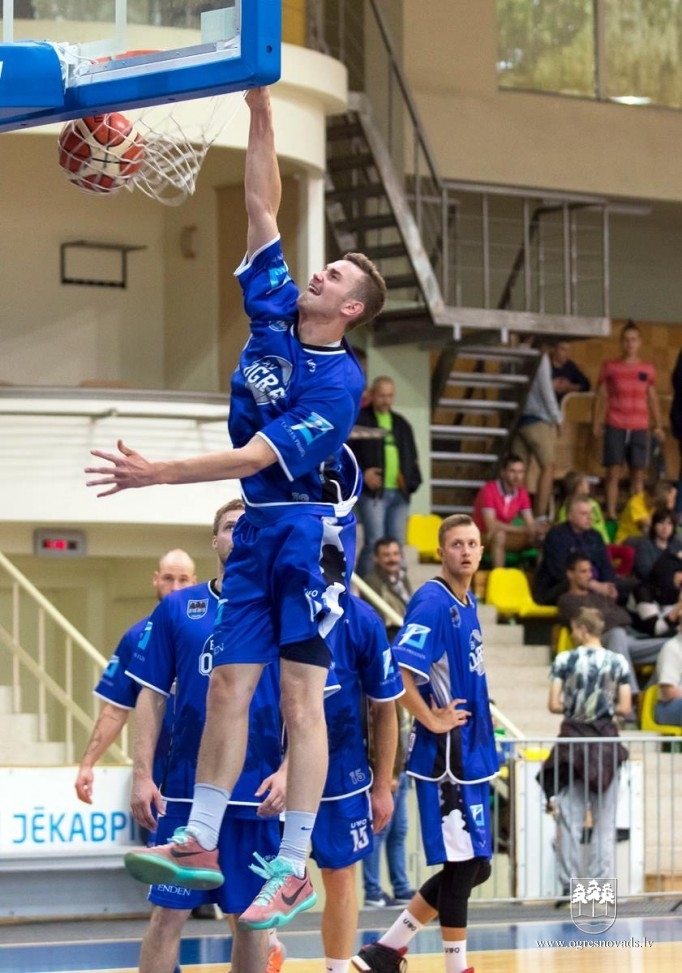 Ogres novada basketbola izlase spēles Latvijas Olimpiādē