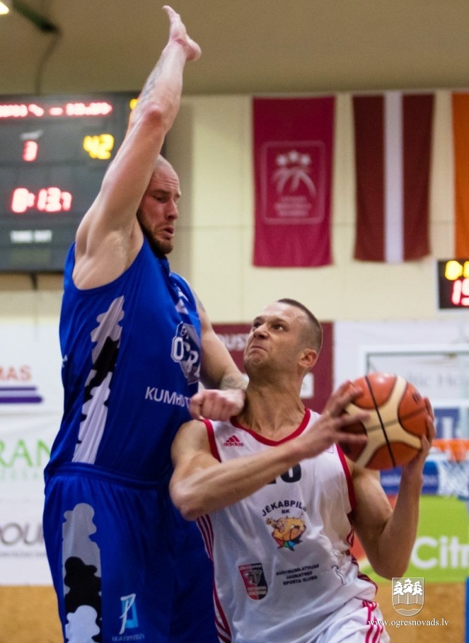 Ogres novada basketbola izlase spēles Latvijas Olimpiādē