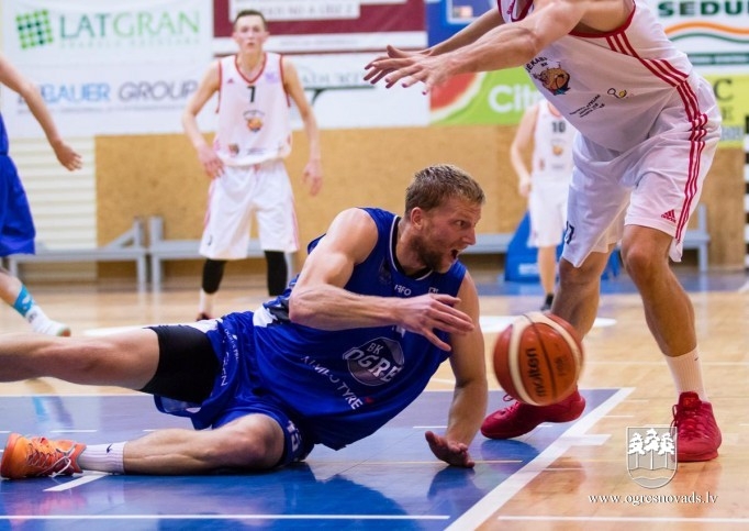 Ogres novada basketbola izlase spēles Latvijas Olimpiādē