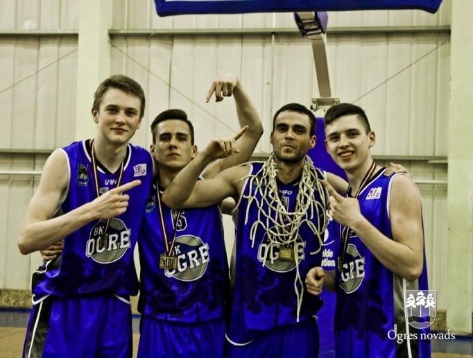 BK "Ogre" izcīna čempionu kausu