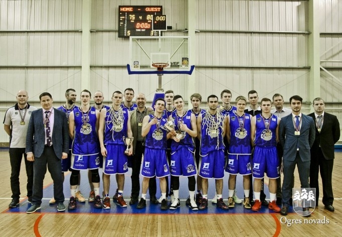 BK "Ogre" izcīna čempionu kausu