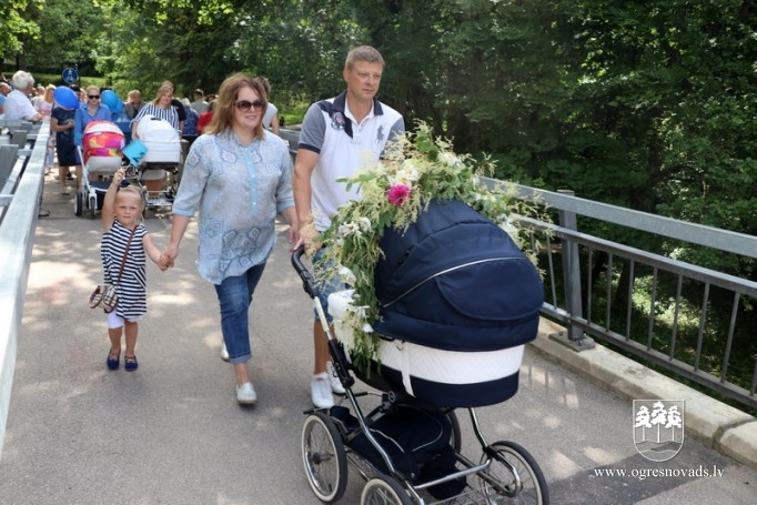 Pilsētas svētkos godina ģimenes