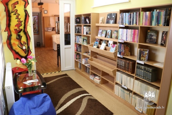 Novada pagastos plašas, labi aprīkotas bibliotēkas