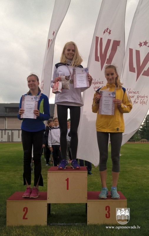 Ogres NSC audzēkņiem 13 medaļas Latvijas čempionātā Saldū