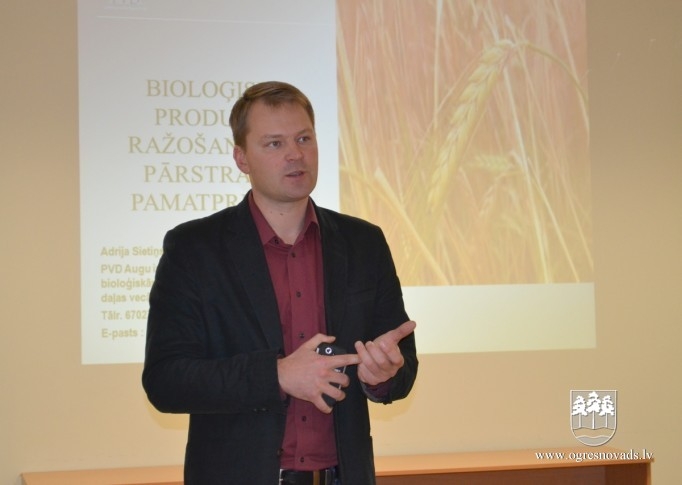 Bioloģiskā lauksaimniecība - svarīgs Ogres novada attīstības virziens