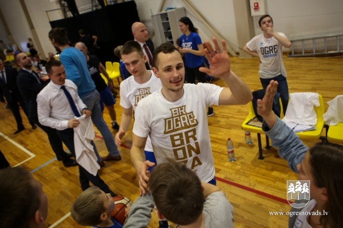 BK “Ogre” izcīna Latvijas Basketbola līgas bronzu