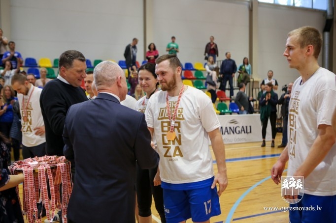 BK “Ogre” izcīna Latvijas Basketbola līgas bronzu