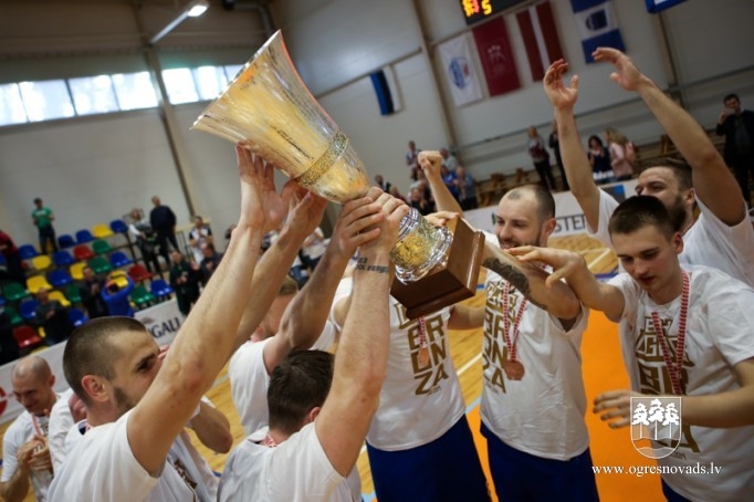 BK “Ogre” izcīna Latvijas Basketbola līgas bronzu