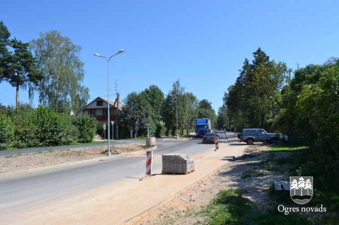 Rekonstrukcijas darbi Brīvības ielā