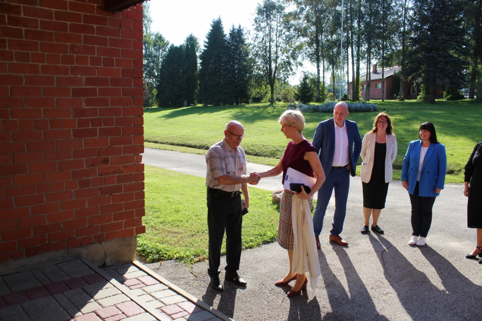 A.Čakšas vizīte Ķeipenes pamtaskolā 22.09.2023