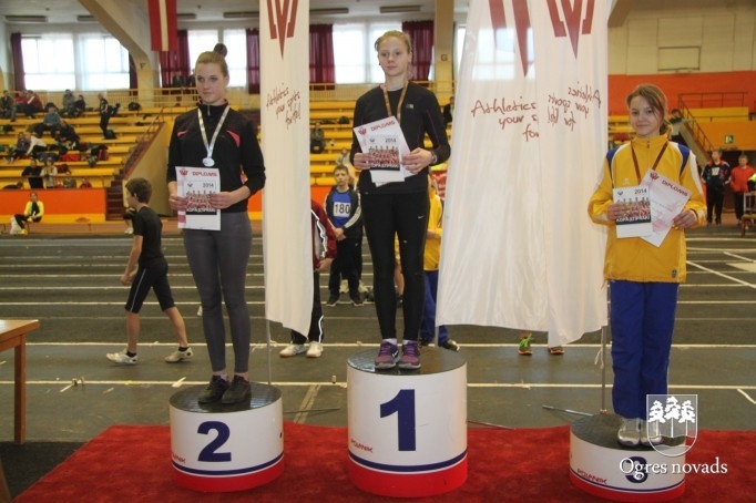 Ogres sportistiem augsti rezultāti Latvijas čempionātā