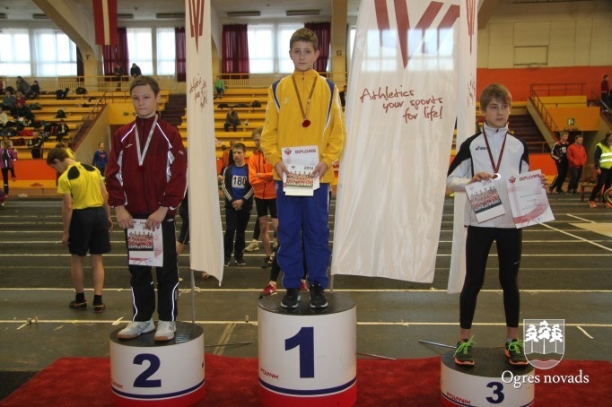 Ogres sportistiem augsti rezultāti Latvijas čempionātā