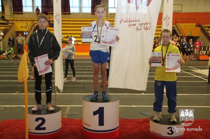 Ogres sportistiem augsti rezultāti Latvijas čempionātā