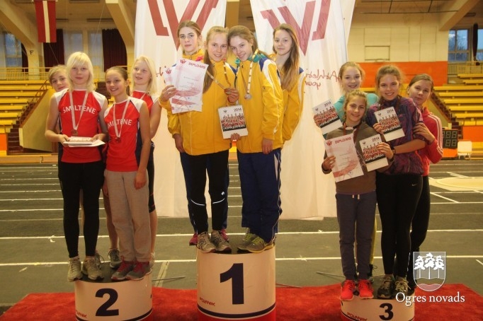 Ogres sportistiem augsti rezultāti Latvijas čempionātā
