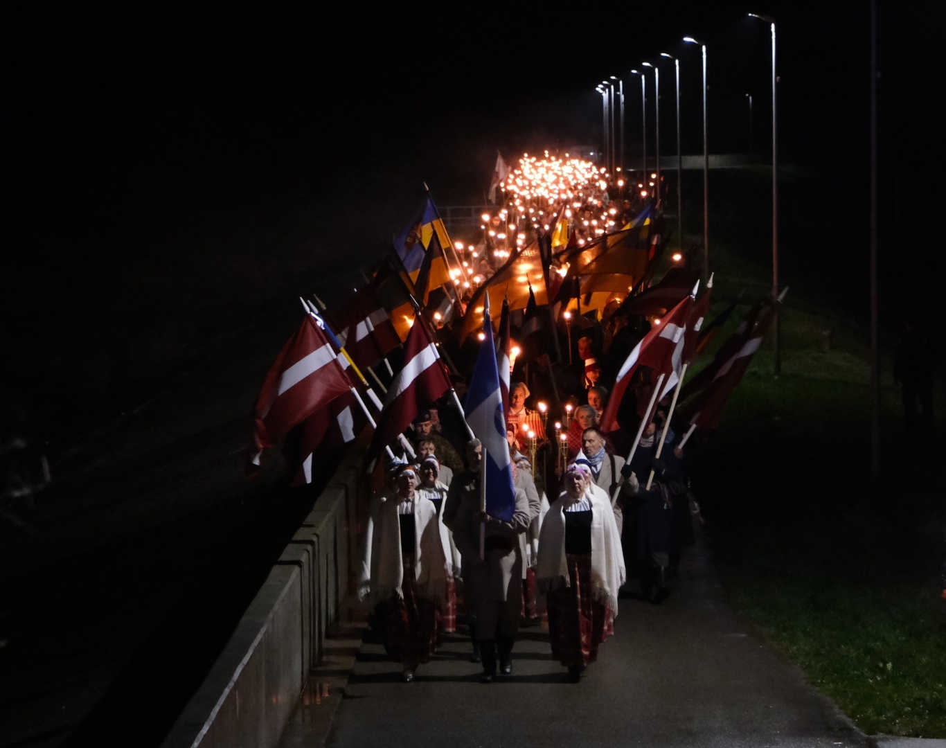 Lāčplēša dienā ogrēnieši godina savas tautas varoņus un Ukrainas aizstāvjus