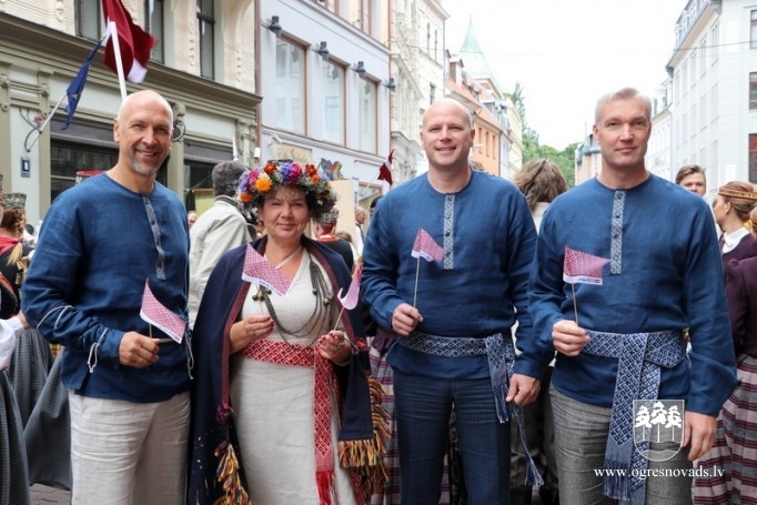Dziesmu un deju svētkos piedalās 1097 dalībnieki no Ogres novada