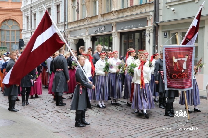 Dziesmu un deju svētkos piedalās 1097 dalībnieki no Ogres novada