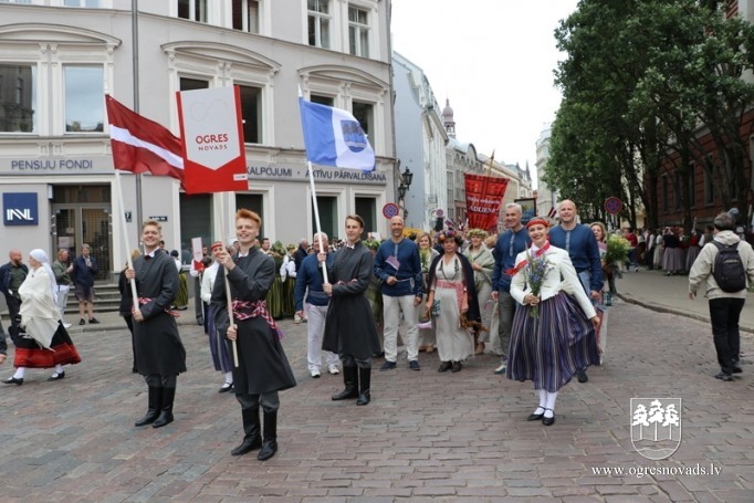 Dziesmu un deju svētkos piedalās 1097 dalībnieki no Ogres novada