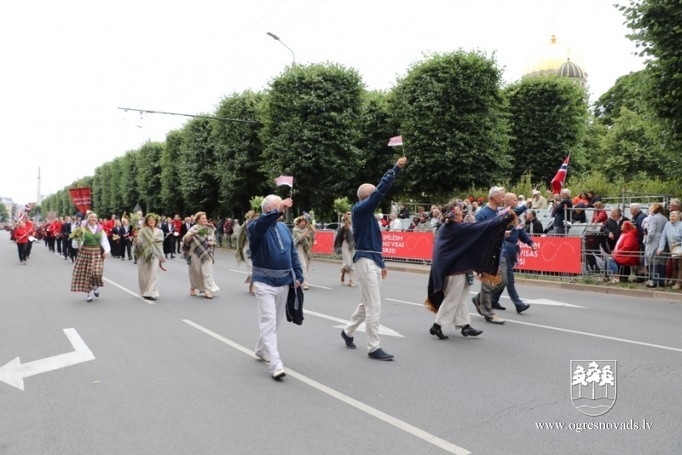 Dziesmu un deju svētkos piedalās 1097 dalībnieki no Ogres novada
