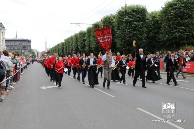 Dziesmu un deju svētkos piedalās 1097 dalībnieki no Ogres novada