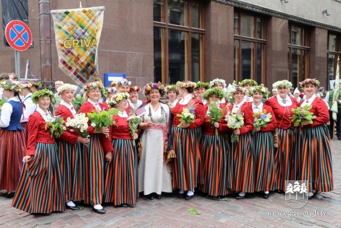 Dziesmu un deju svētkos piedalās 1097 dalībnieki no Ogres novada