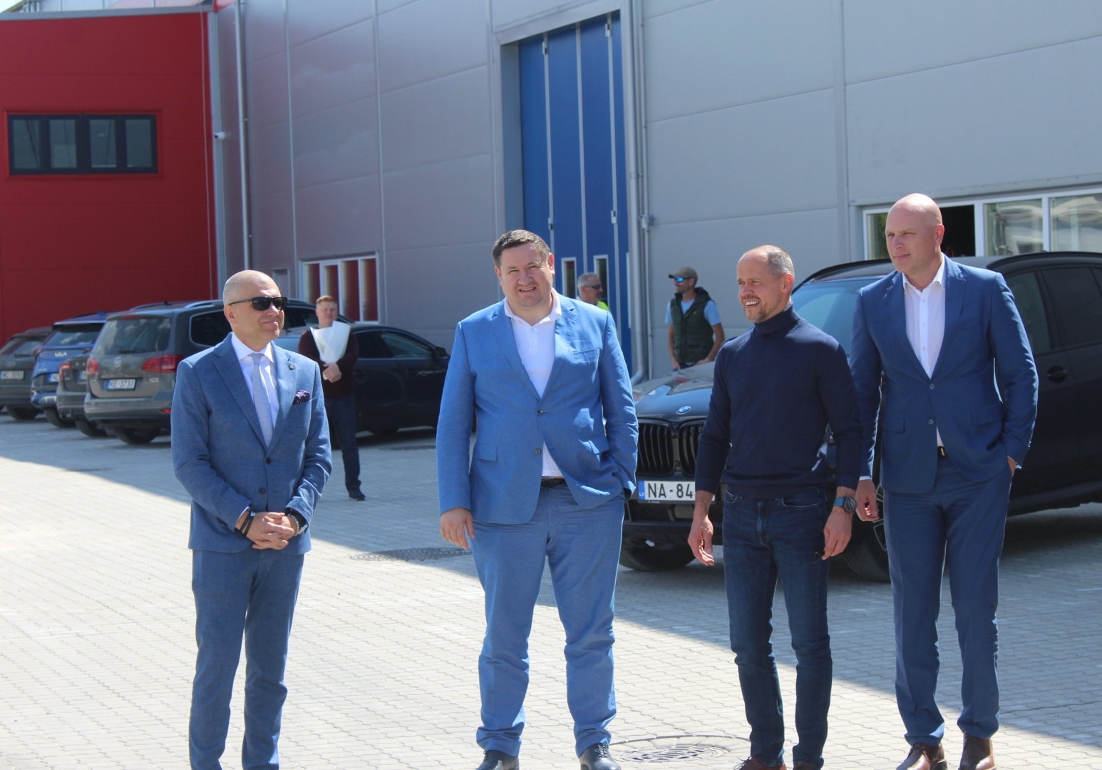 Jaunas rūpnīcas būvniecības sākums Elkšņos jeb Pirmās lāpstas svētki. 12.05.2023,