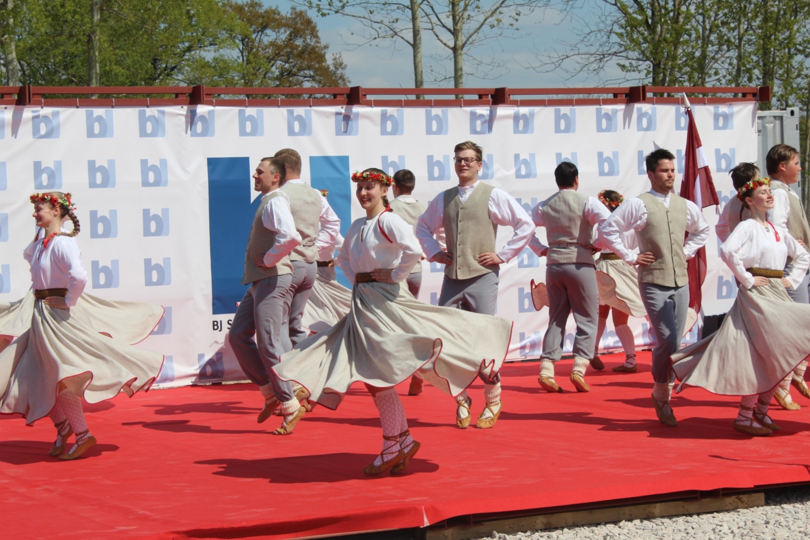 Jaunas rūpnīcas būvniecības sākums Elkšņos jeb Pirmās lāpstas svētki. 12.05.2023,