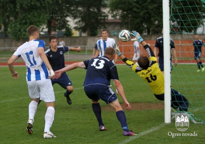 FK "Ogre" izstājas no cīņas par Latvijas Kausu