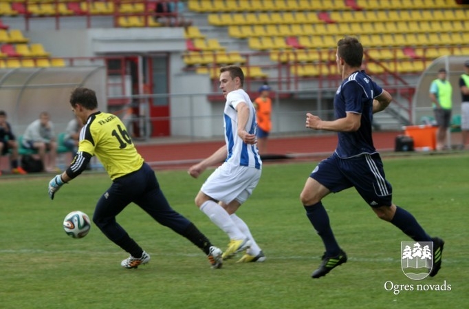 FK "Ogre" izstājas no cīņas par Latvijas Kausu