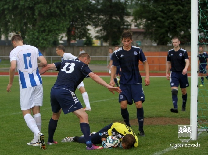 FK "Ogre" izstājas no cīņas par Latvijas Kausu
