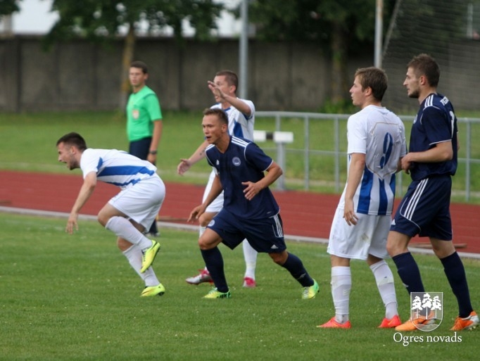 FK "Ogre" izstājas no cīņas par Latvijas Kausu