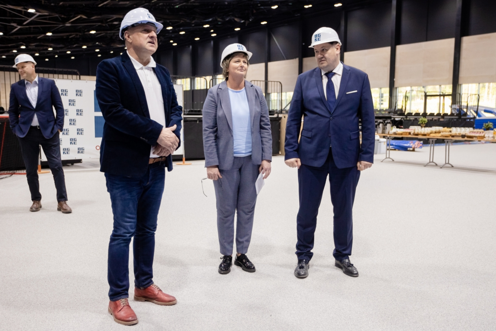 Lielvārdes florbola komandas pieņemšana Ogrē. 27.04.2023.