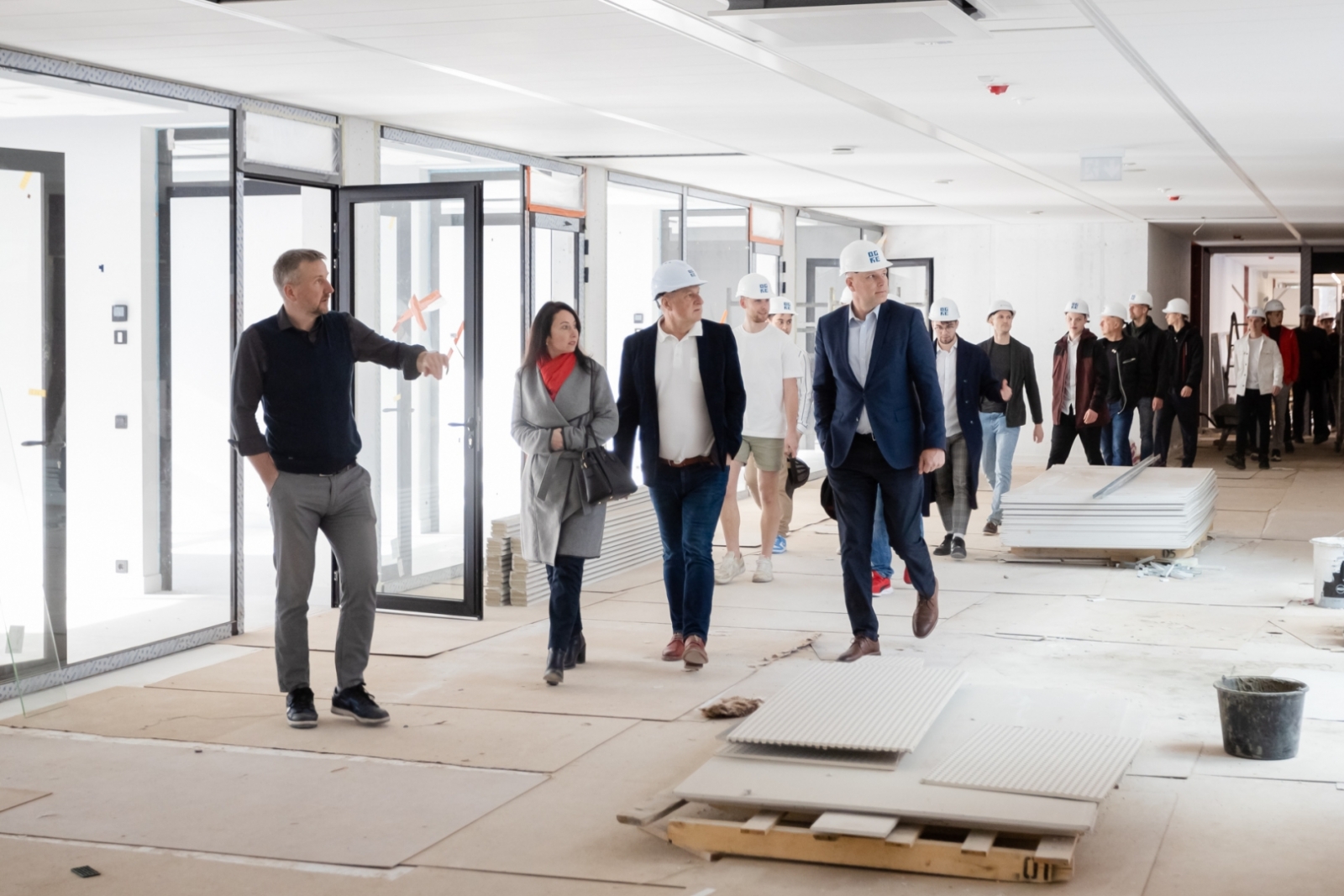 Lielvārdes florbola komandas pieņemšana Ogrē. 27.04.2023.