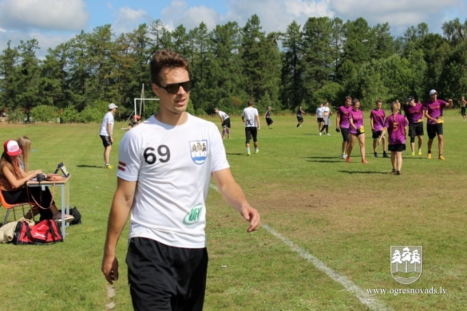 Ogres Frisbija kluba komandai trešais Latvijas vicečempiones tituls