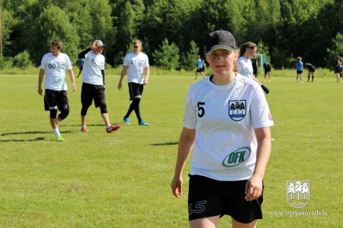 Ogres Frisbija kluba komandai trešais Latvijas vicečempiones tituls
