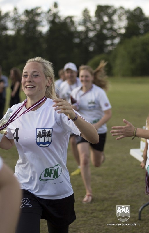 Ogres Frisbija kluba komandai trešais Latvijas vicečempiones tituls