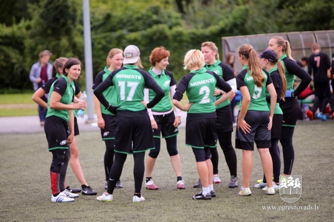 Ogres frisbijistiem sudrabs un bronza Latvijas čempionāta