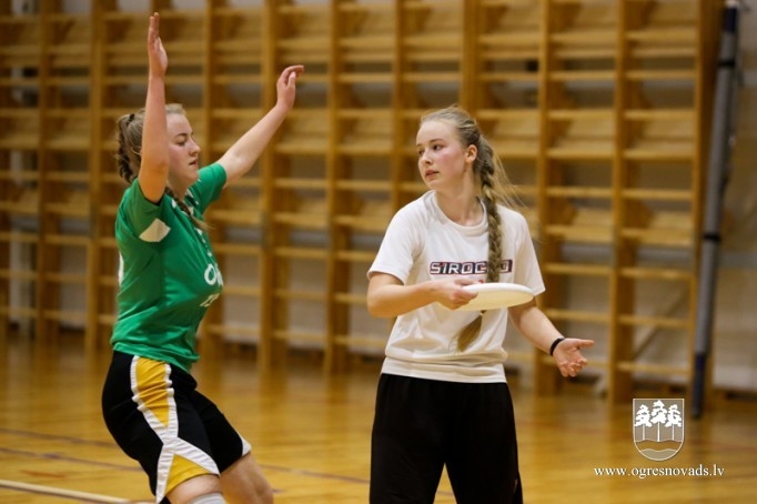 Ogres 1. vidusskolas frisbijistiem – Latvijas čempionāta bronza