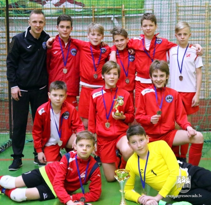 Ogres NSC jaunie futbolisti – Vidzemes vicečempioni