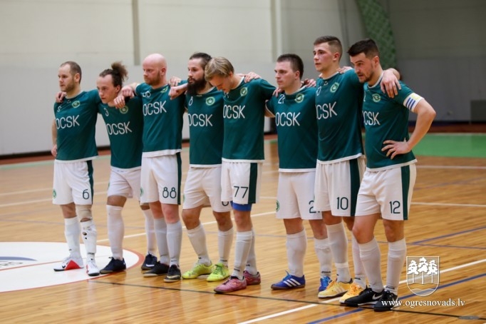 Ogresgala “OCSK” kā pirmā iegūst ceļojošo Rubīna kausu