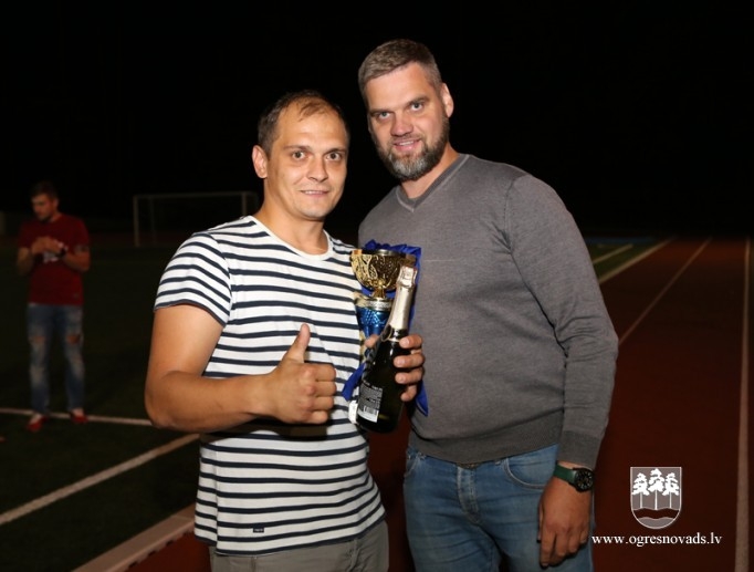 Futbola čempionāta laureātes – “OCSK”, “Deppo” un “Streka”