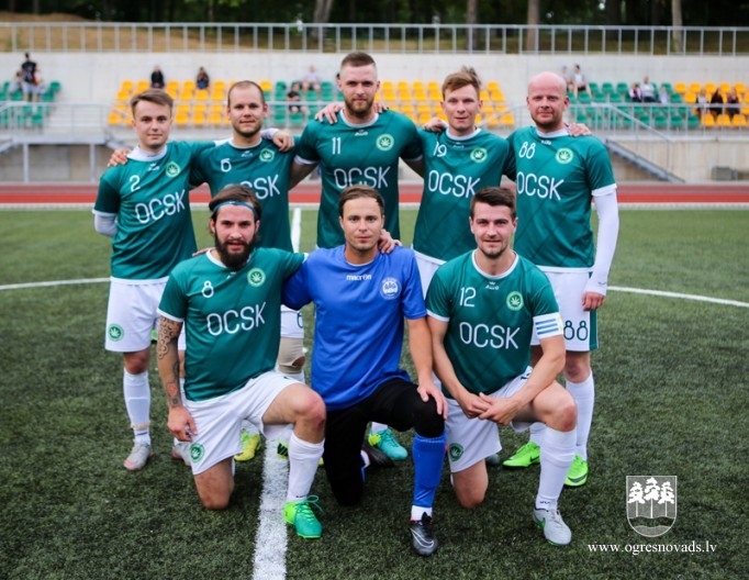 Futbola čempionāta laureātes – “OCSK”, “Deppo” un “Streka”